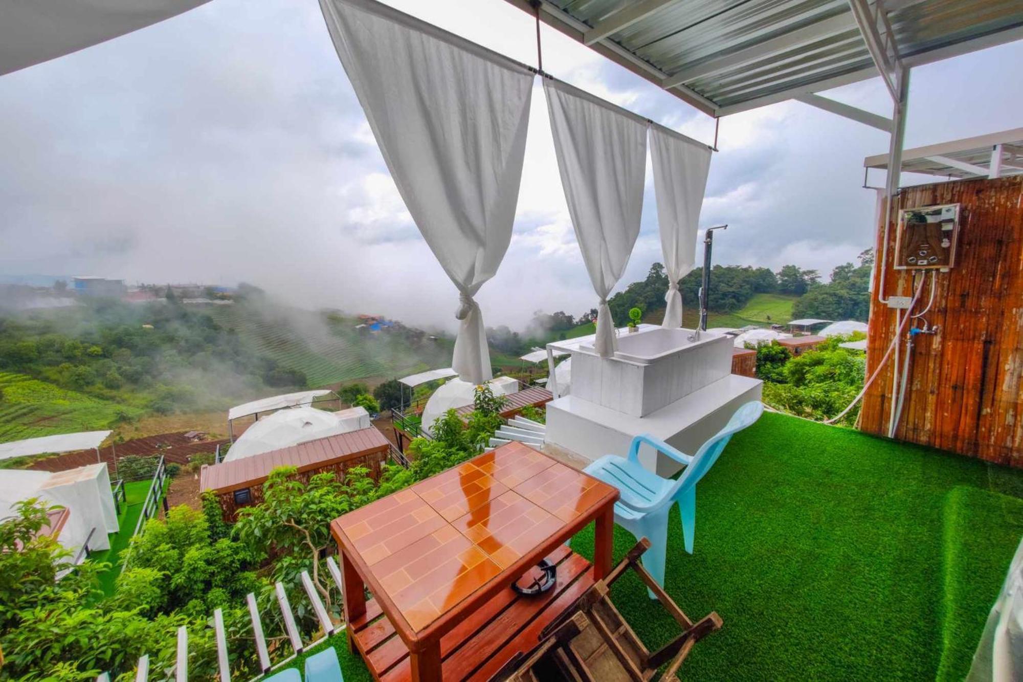 Hotel ภูวิมาน ม่อนแจ่ม à Mon Jam Extérieur photo